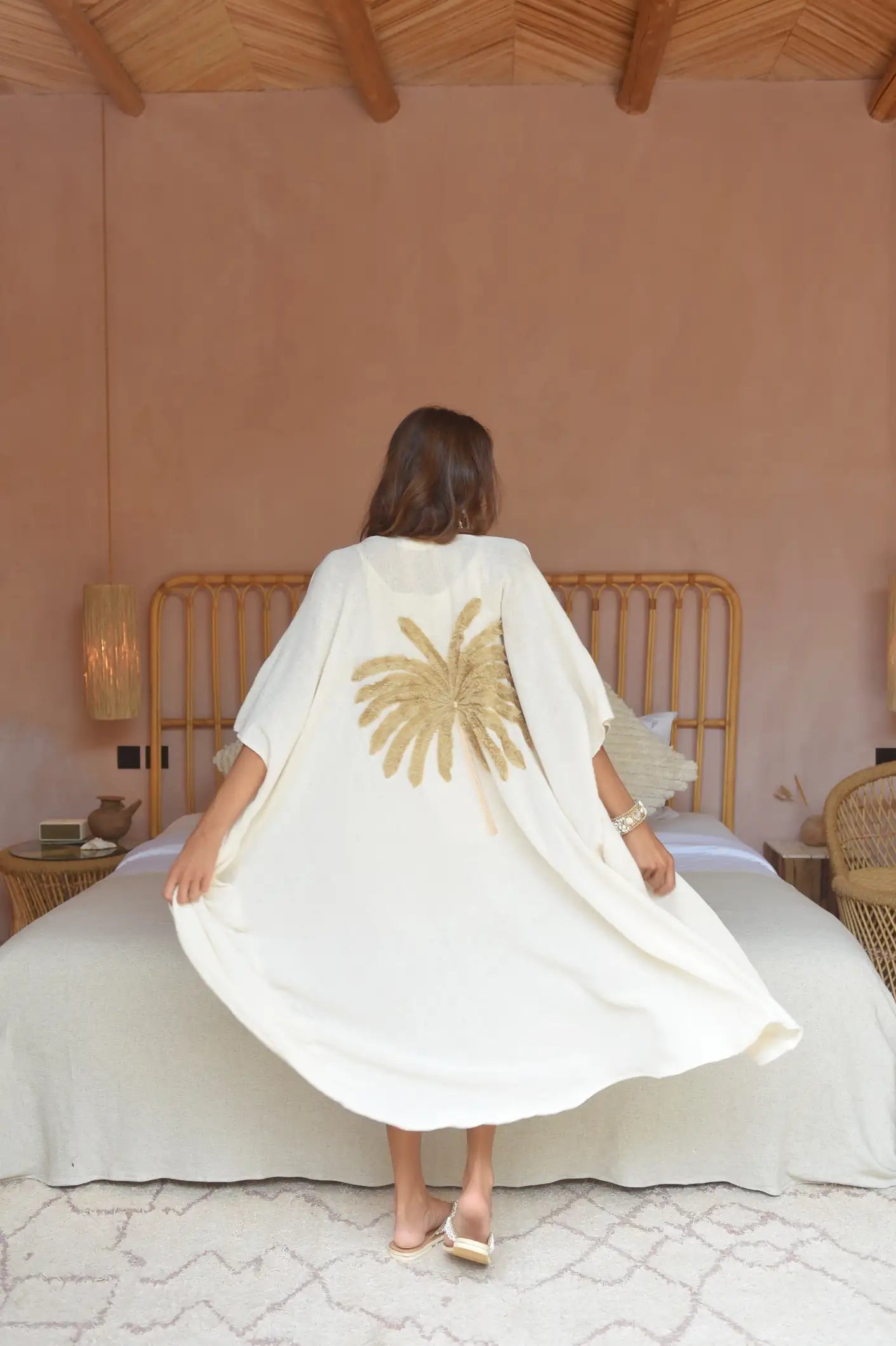 Hot Lava Palme Nomade Kimono