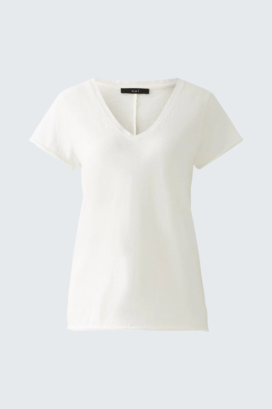 Oui T-shirt Hvit