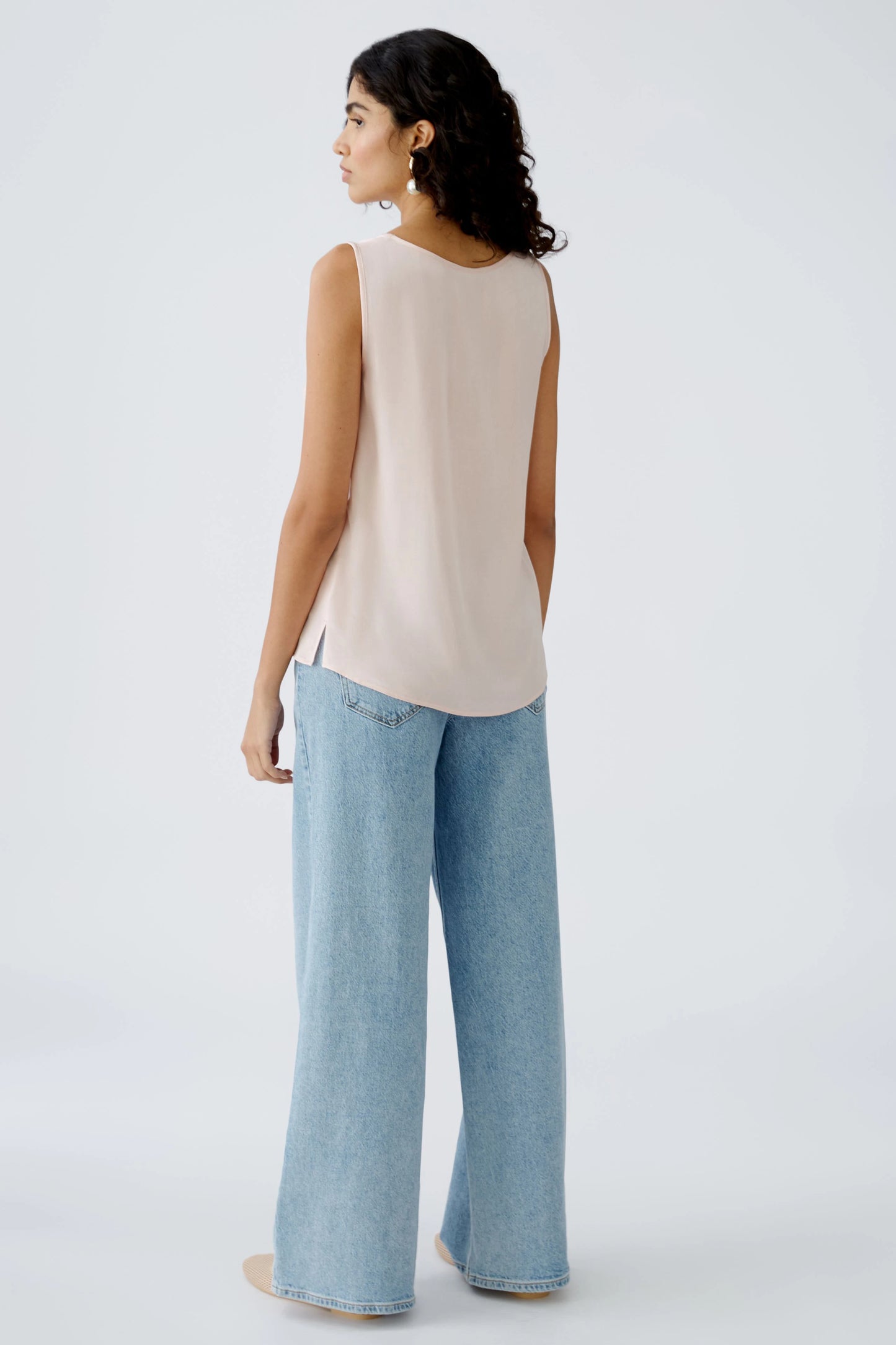 Oui Tank Topp Rosa