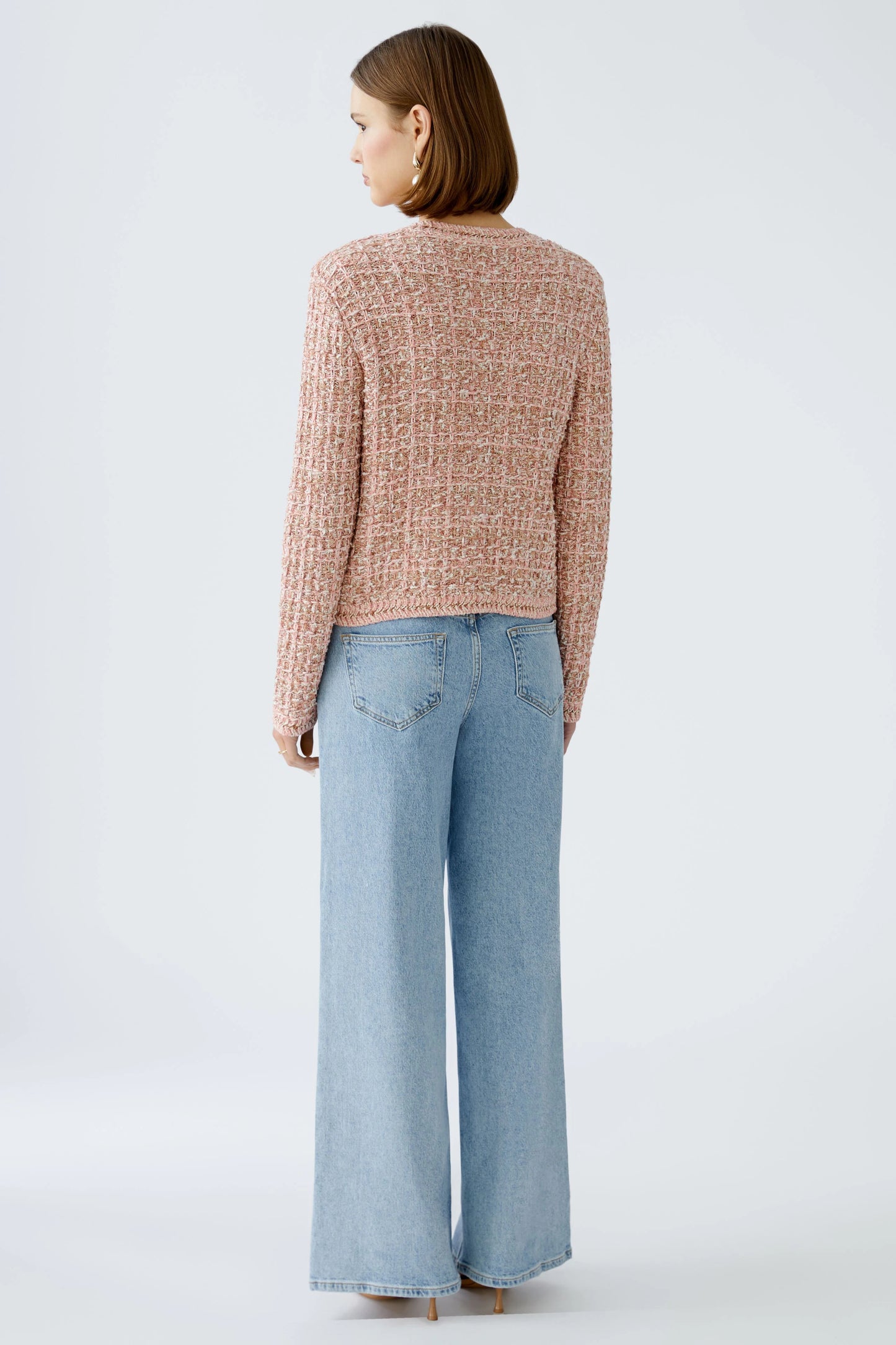 Oui Cardigan Rosegold