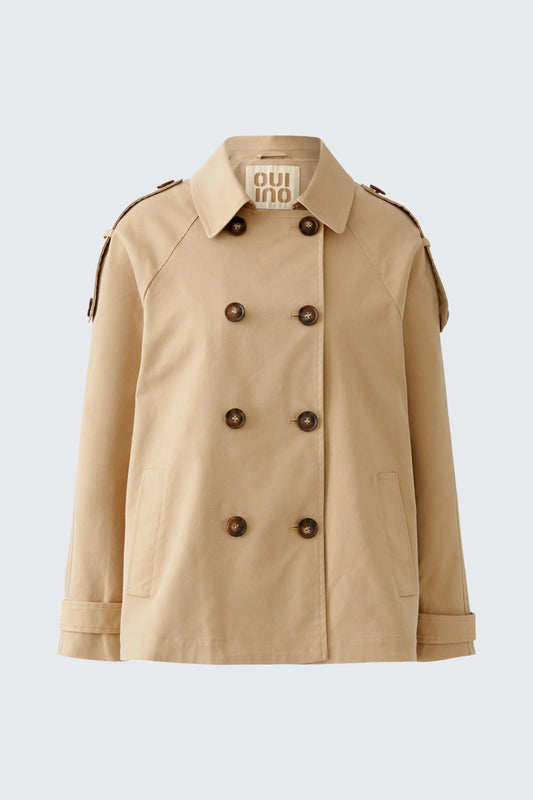 Oui Trenchcoat - Beige