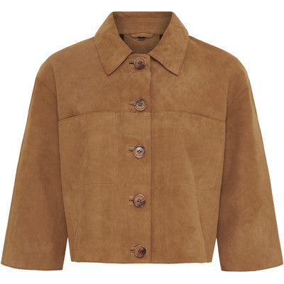 Notyz Leather Jacket Como - Caramel