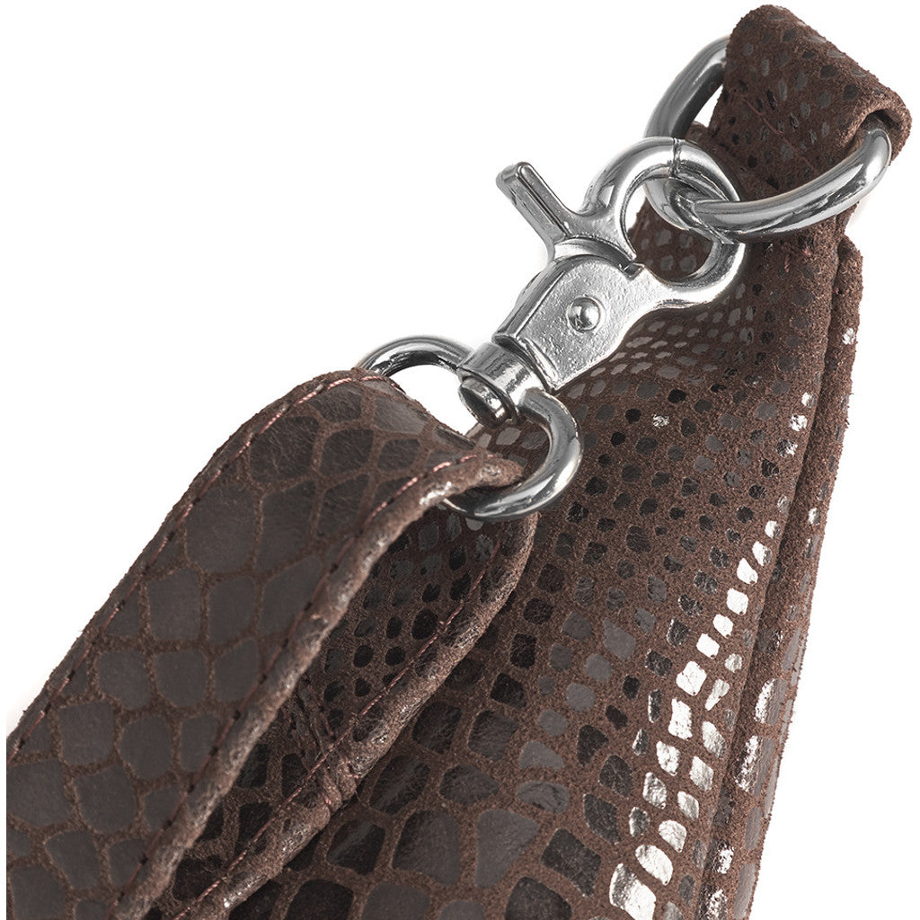 Depeche Bumbag Brown Croco