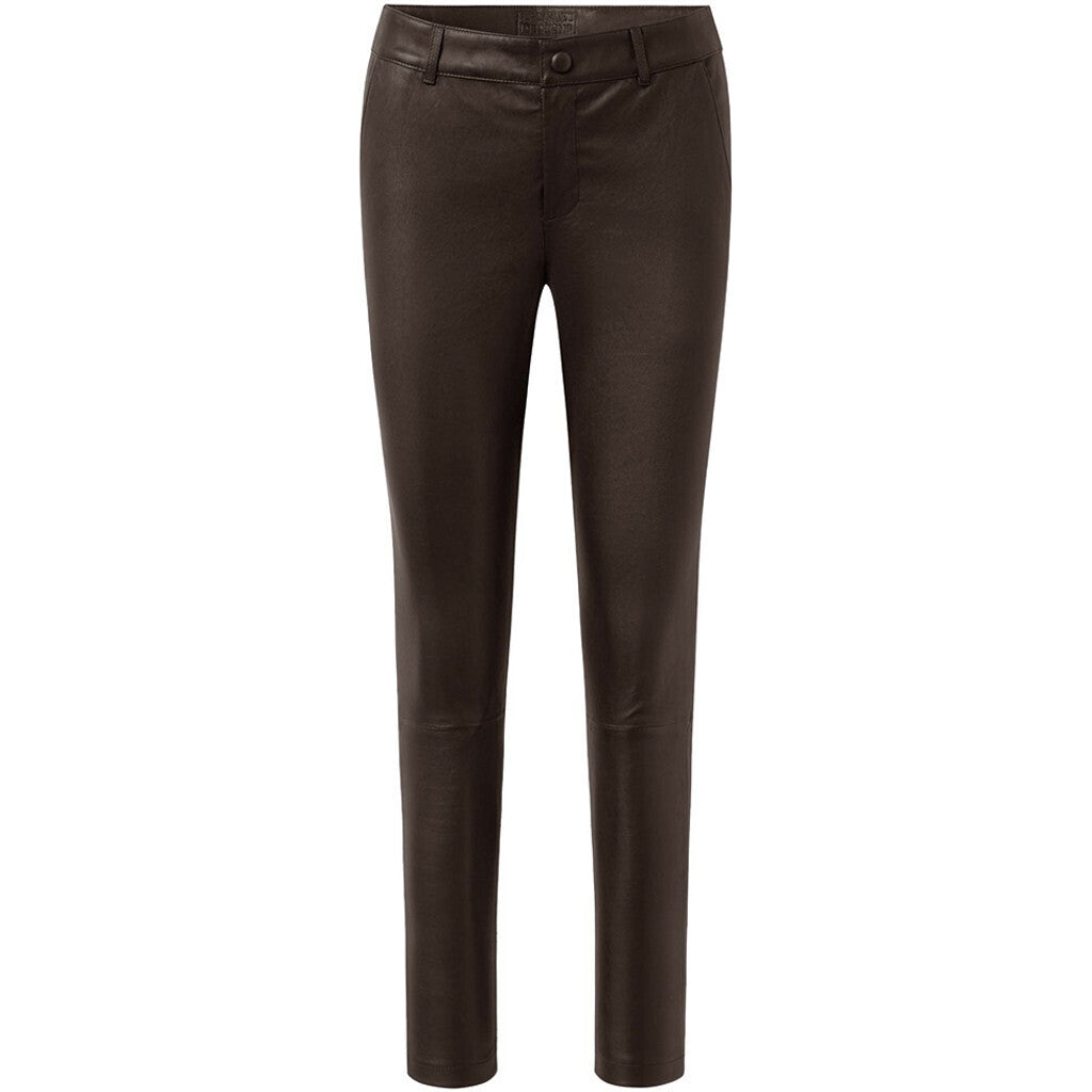 Depeche Amelia Skinnbukse Brown