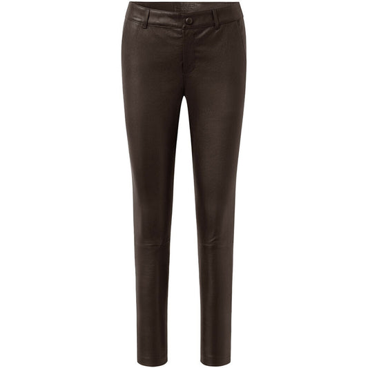Depeche Amelia Skinnbukse Brown