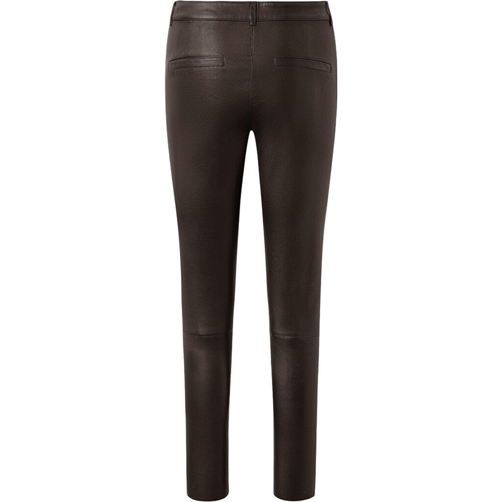 Depeche Amelia Skinnbukse Brown