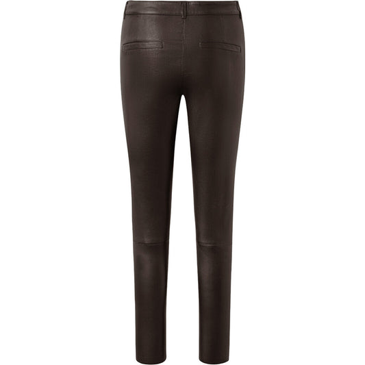 Depeche Amelia Skinnbukse Brown