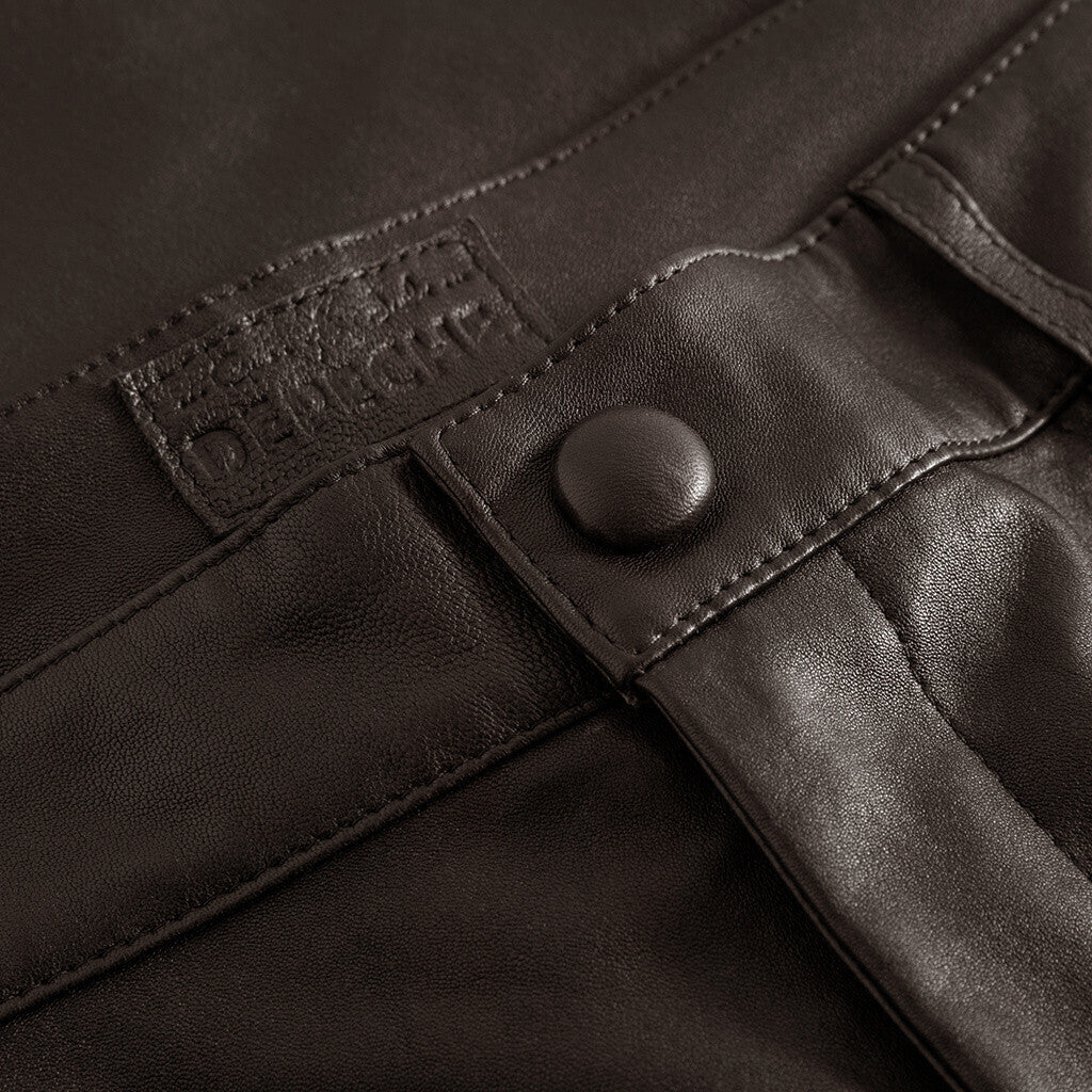 Depeche Amelia Skinnbukse Brown