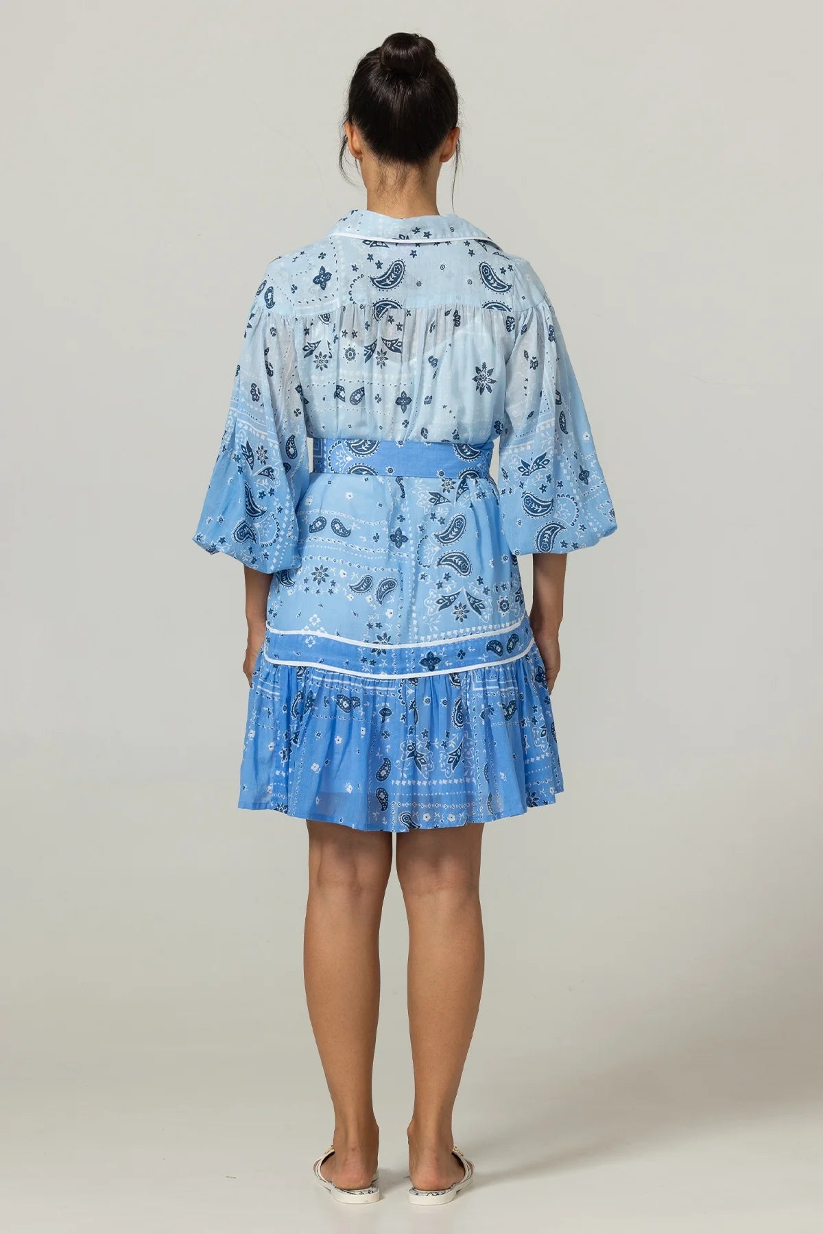 Miss June Poppy Short Dress