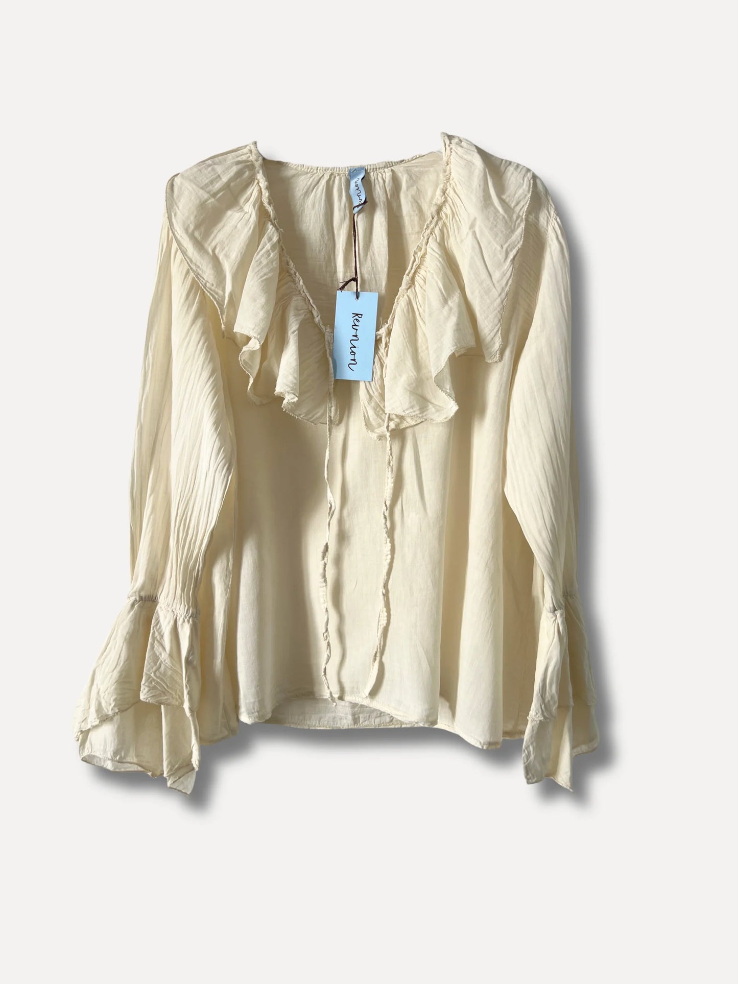 Reunion PomPom Bluse - Flere farger