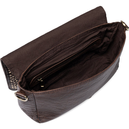 Depeche Crossbody Veske - dark brown
