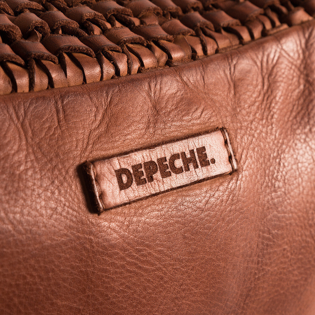 Depeche Bumbag Flettet Brun