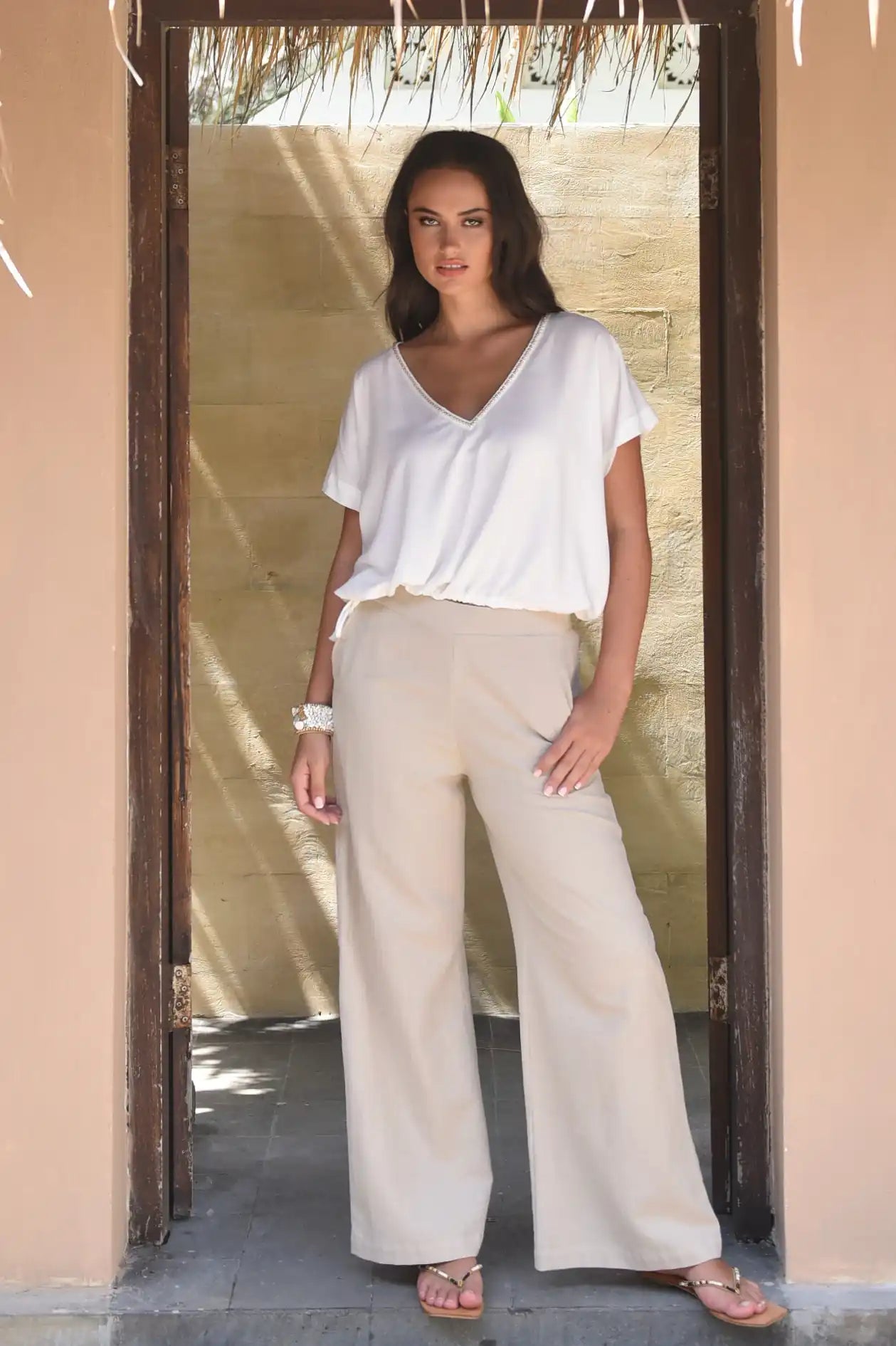 Hot Lava Top Goldy - Ivory