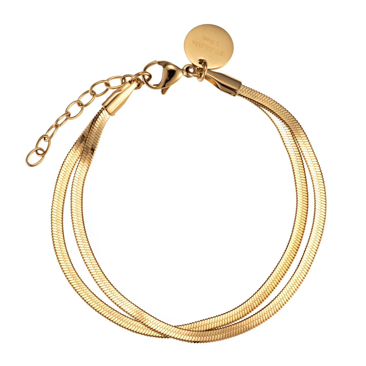 ByJolima Angelina Layer Bracelet Gold