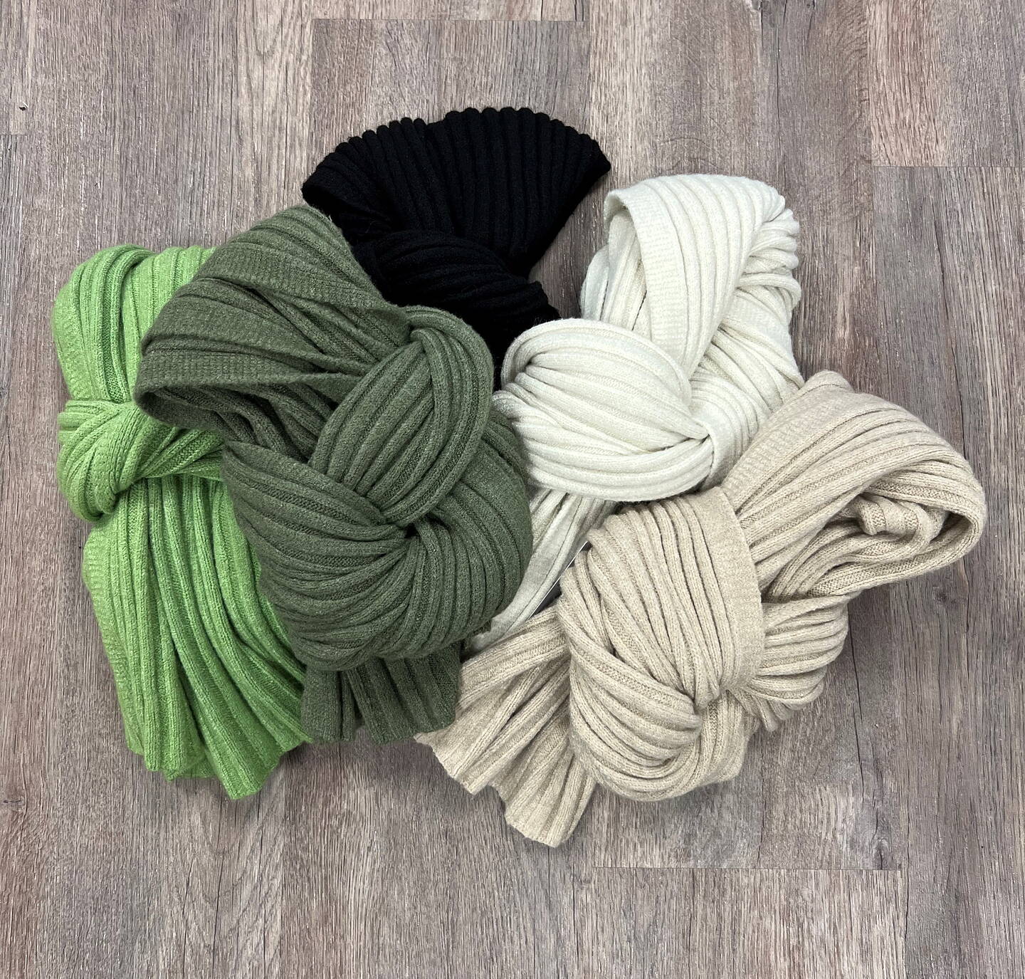 Stajl Strikke Skjerf - Creme