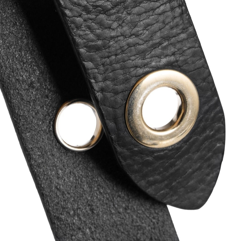 Depeche Jeans Belt Black w/gold