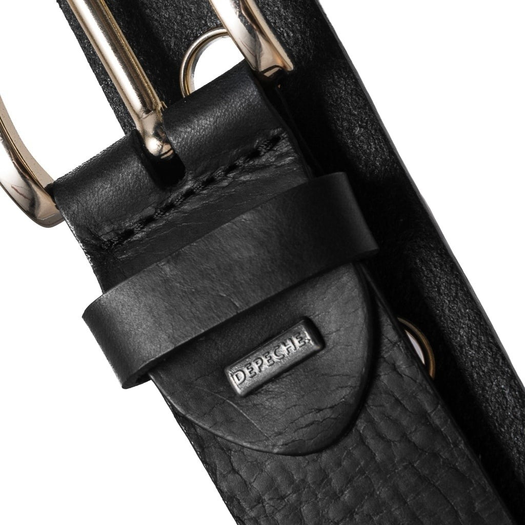 Depeche Jeans Belt Black w/gold