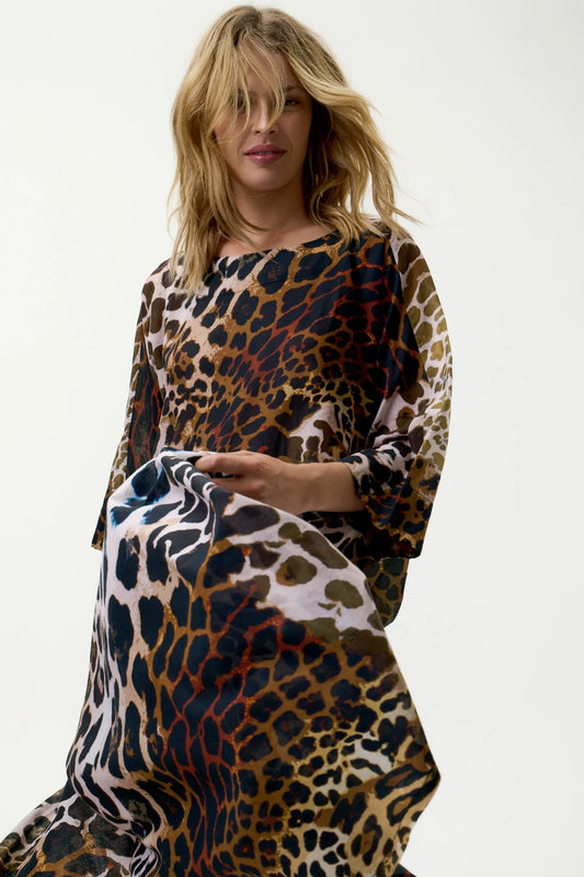 One Season Lipari Long Jackie Dress