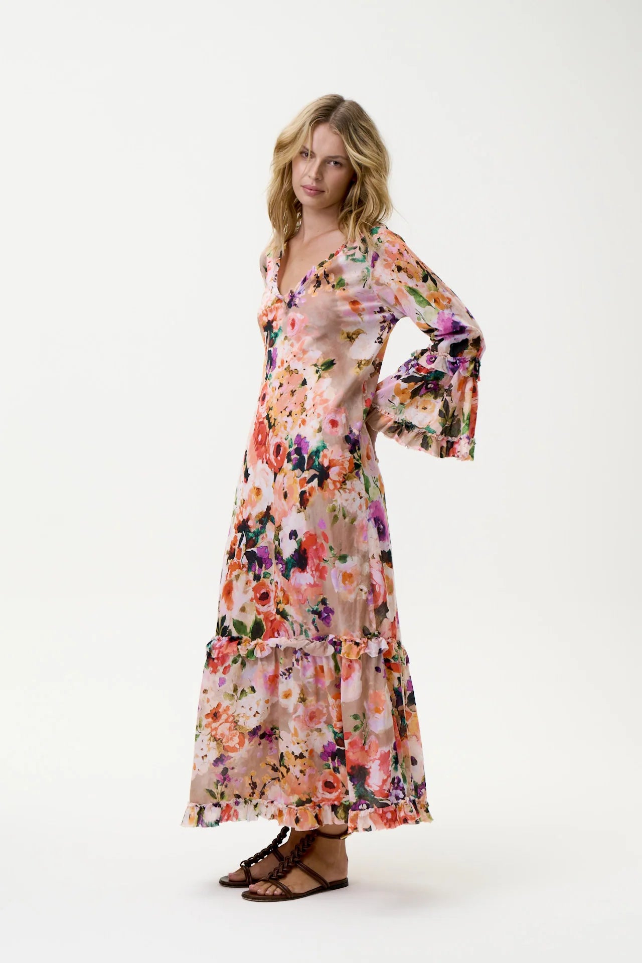 One Season Soller Long Indi Dress