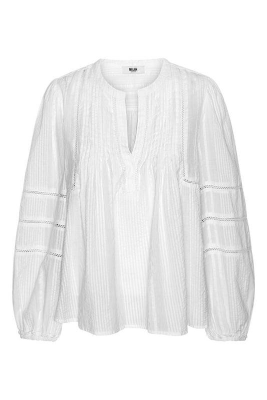 Moliin Kayla Bluse White