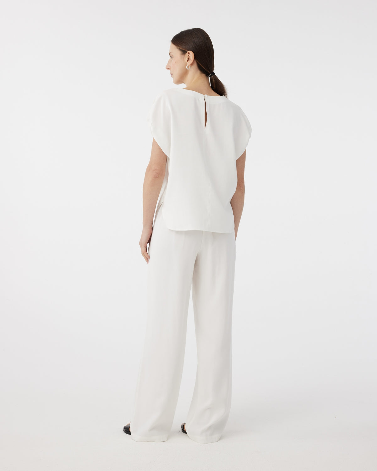 Knit-ted wendy Pants Off White