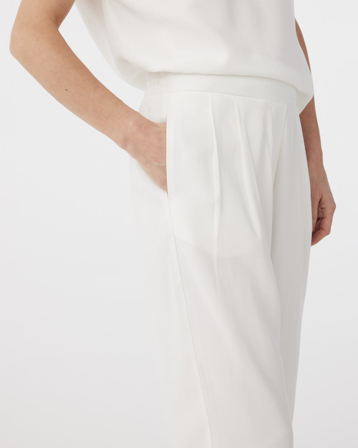 Knit-ted wendy Pants Off White