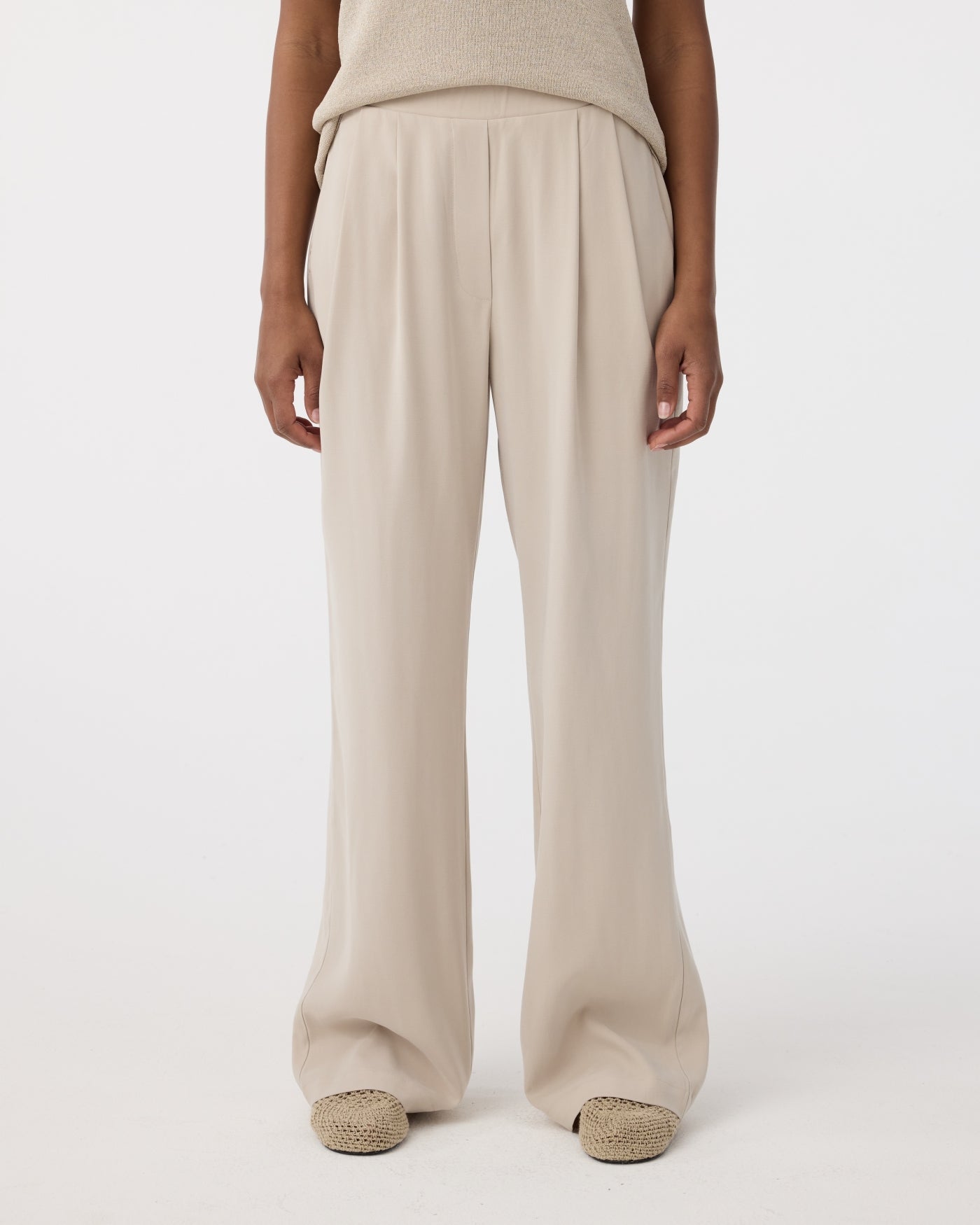 Knit-ted wendy Pants Sand