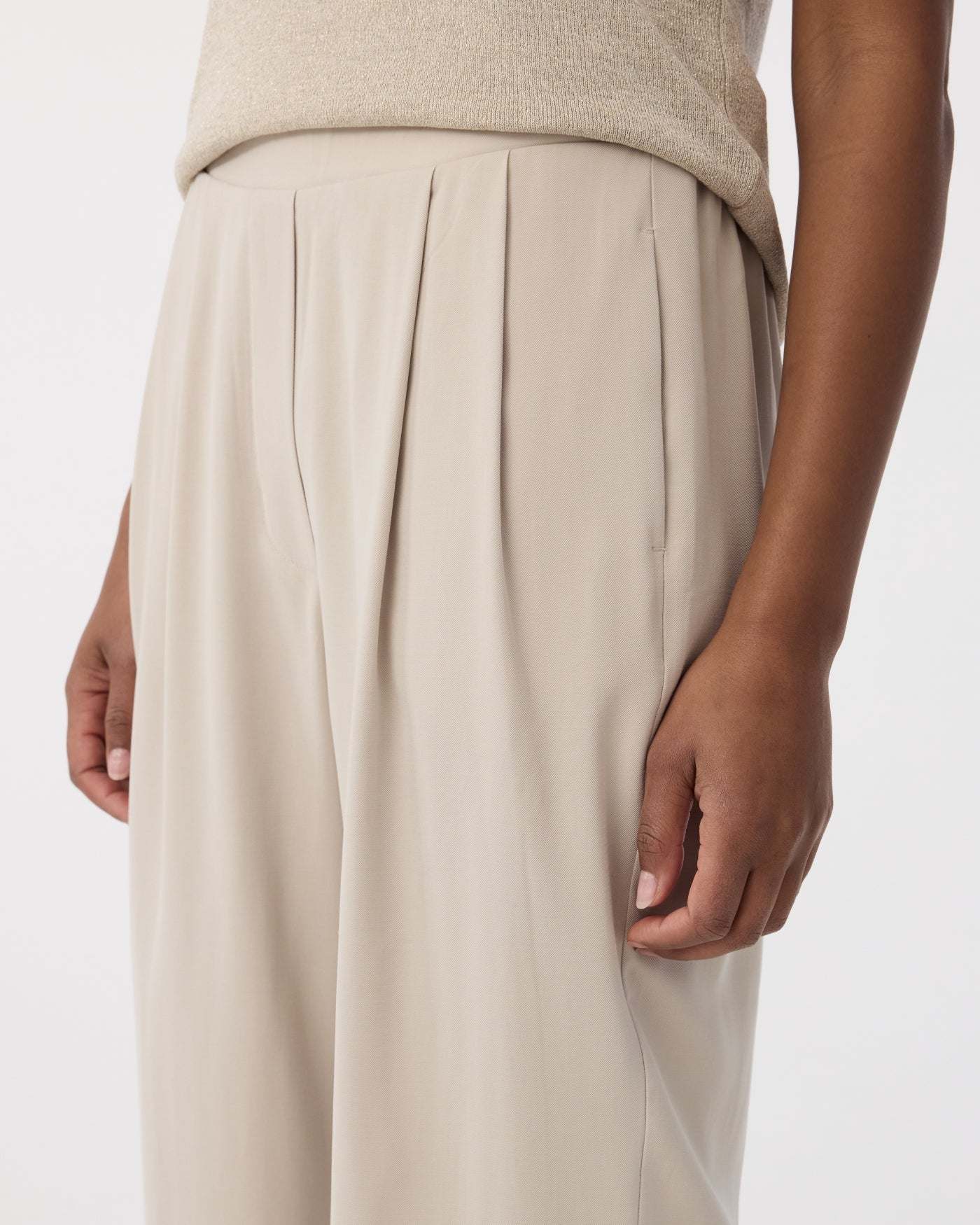 Knit-ted wendy Pants Sand