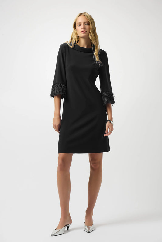 Joseph Ribkoff Silky Knit & Novelty A-Line Dress Sort 253054