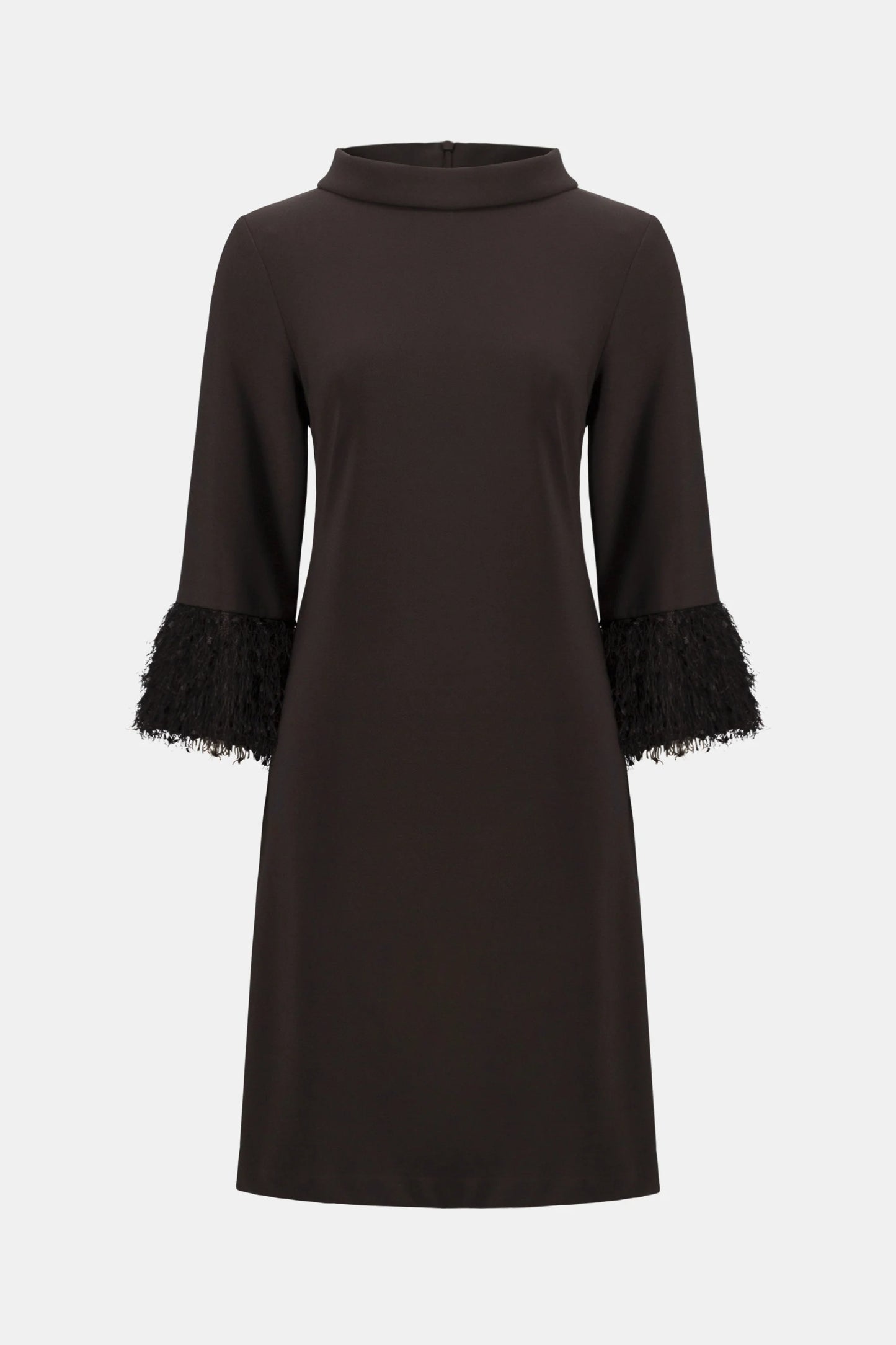 Joseph Ribkoff Silky Knit & Novelty A-Line Dress Brun 253054