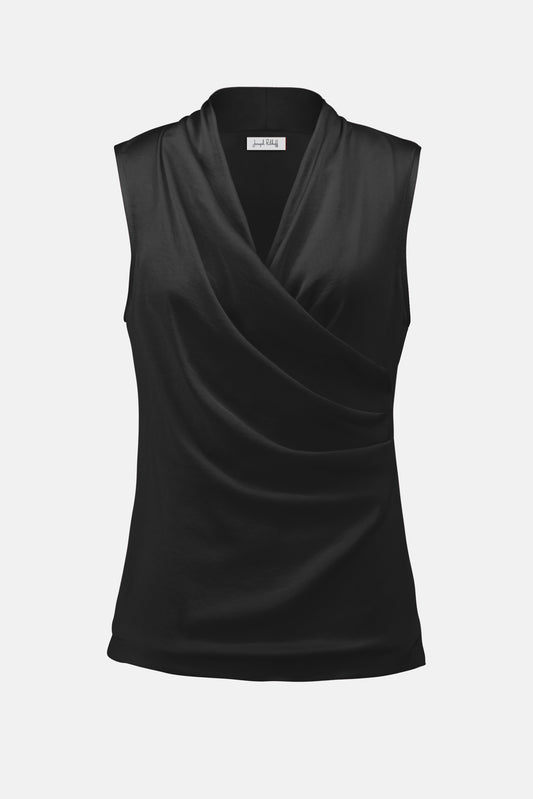 Joseph Ribkoff Satin & Silky Knit Topp Sort