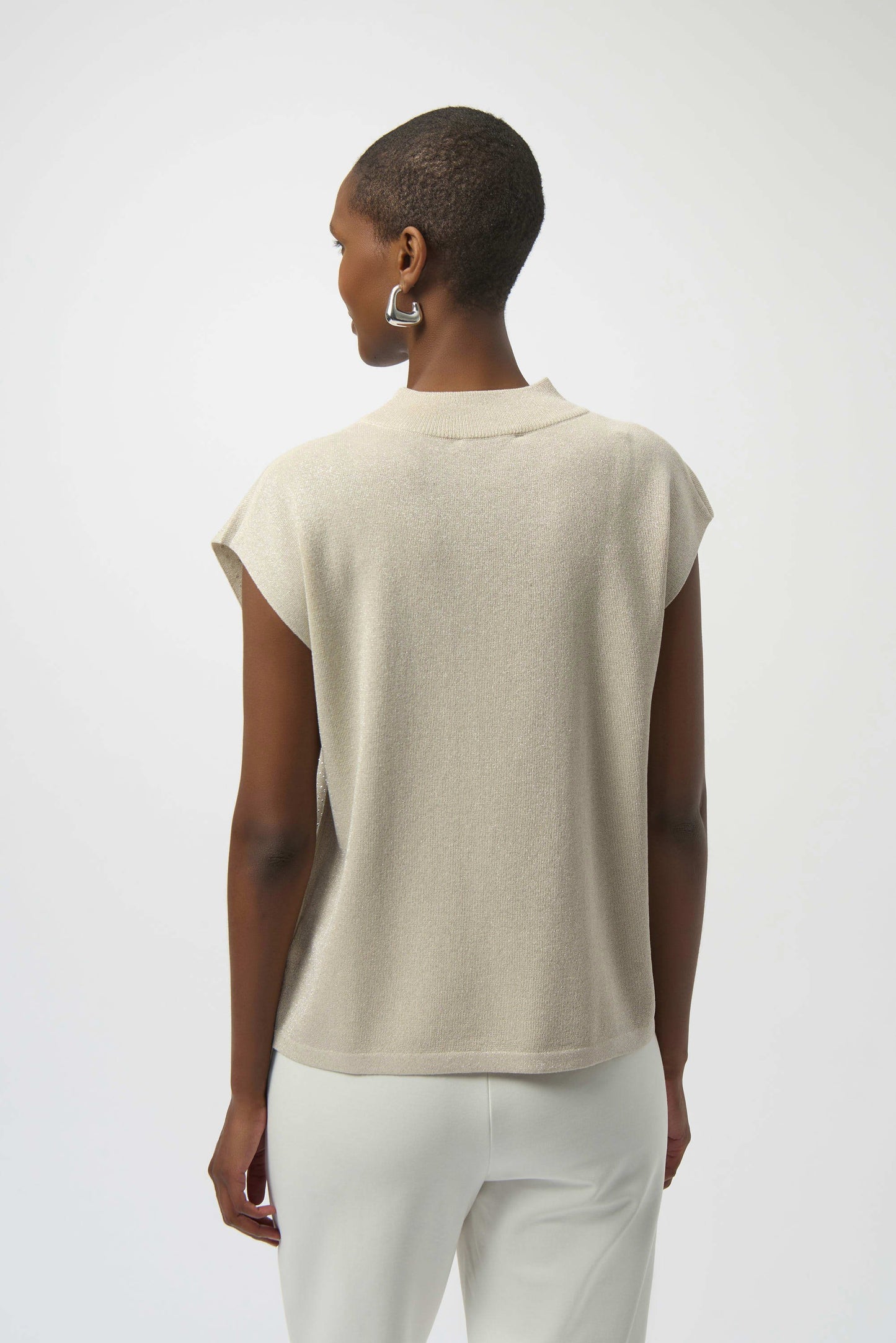 Joseph Ribkoff Paljett Topp Beige