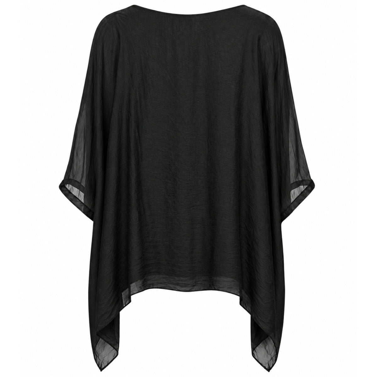 Costamani Silky Bat Blouse Black