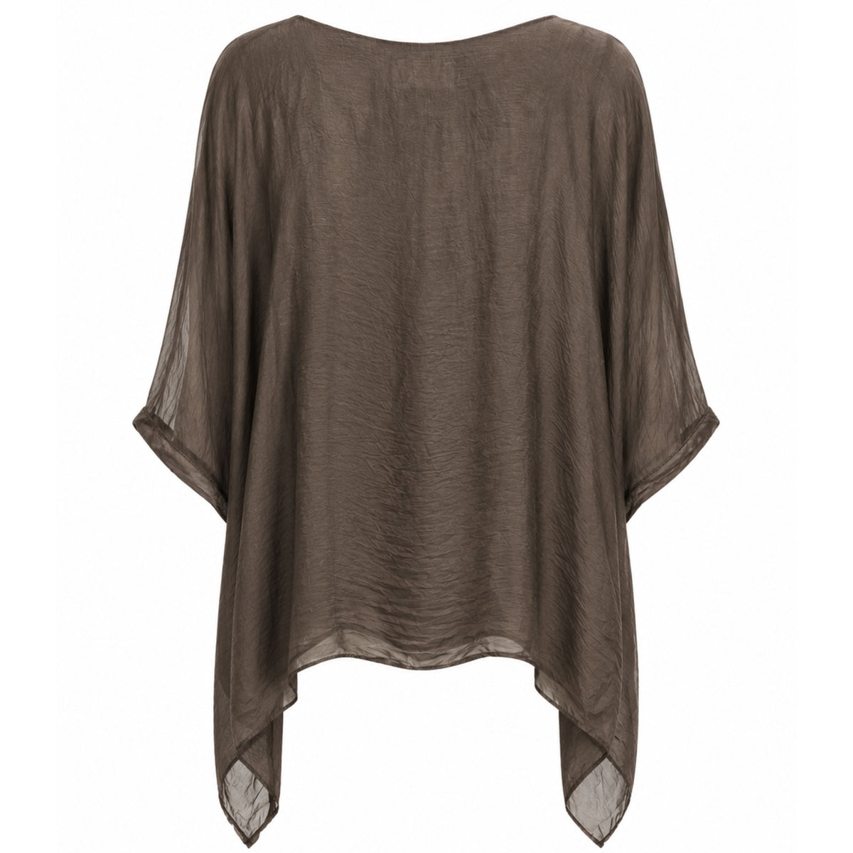 Costamani Silky Bat Blouse Choco
