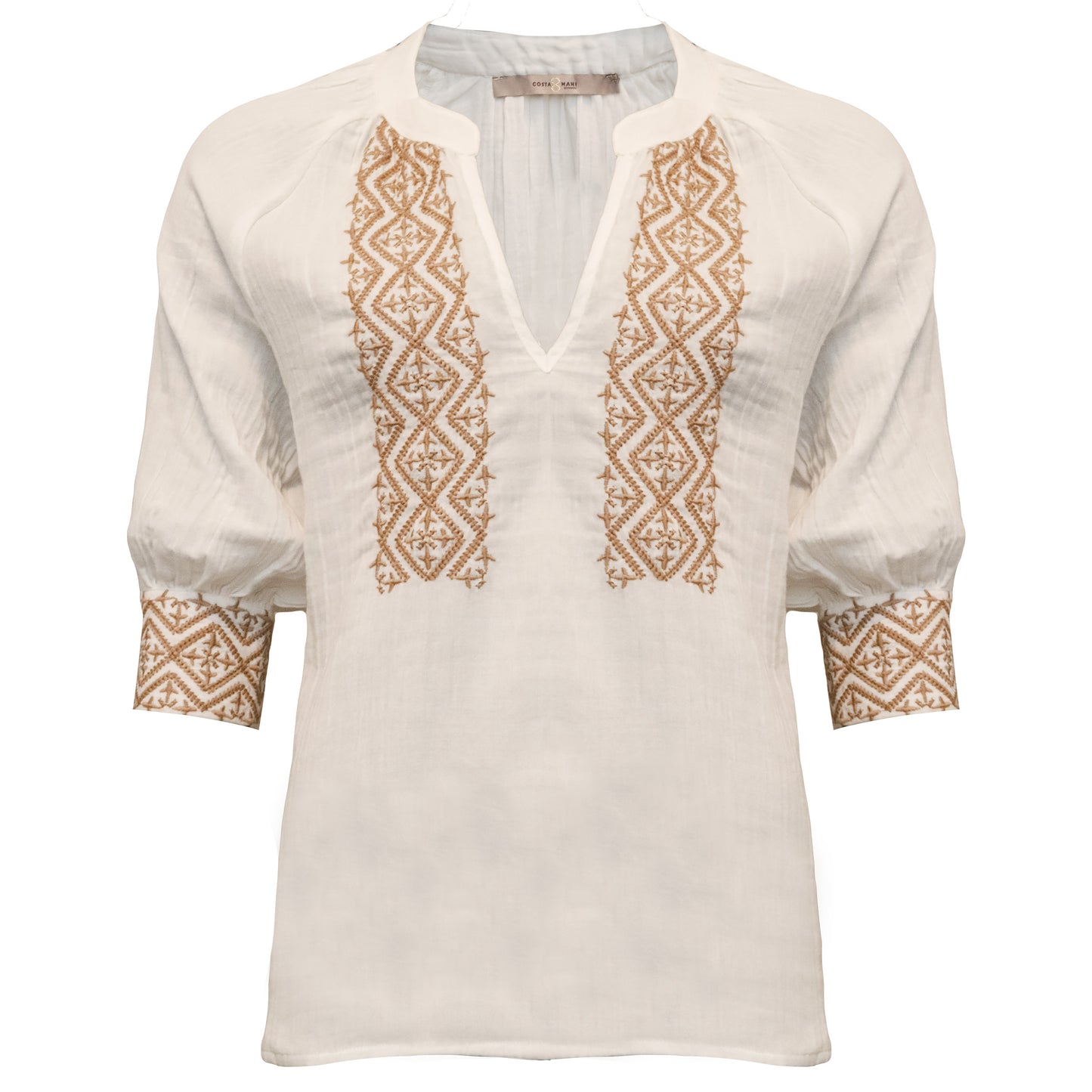 Costamani Louise Bluse - Whisper/Sand