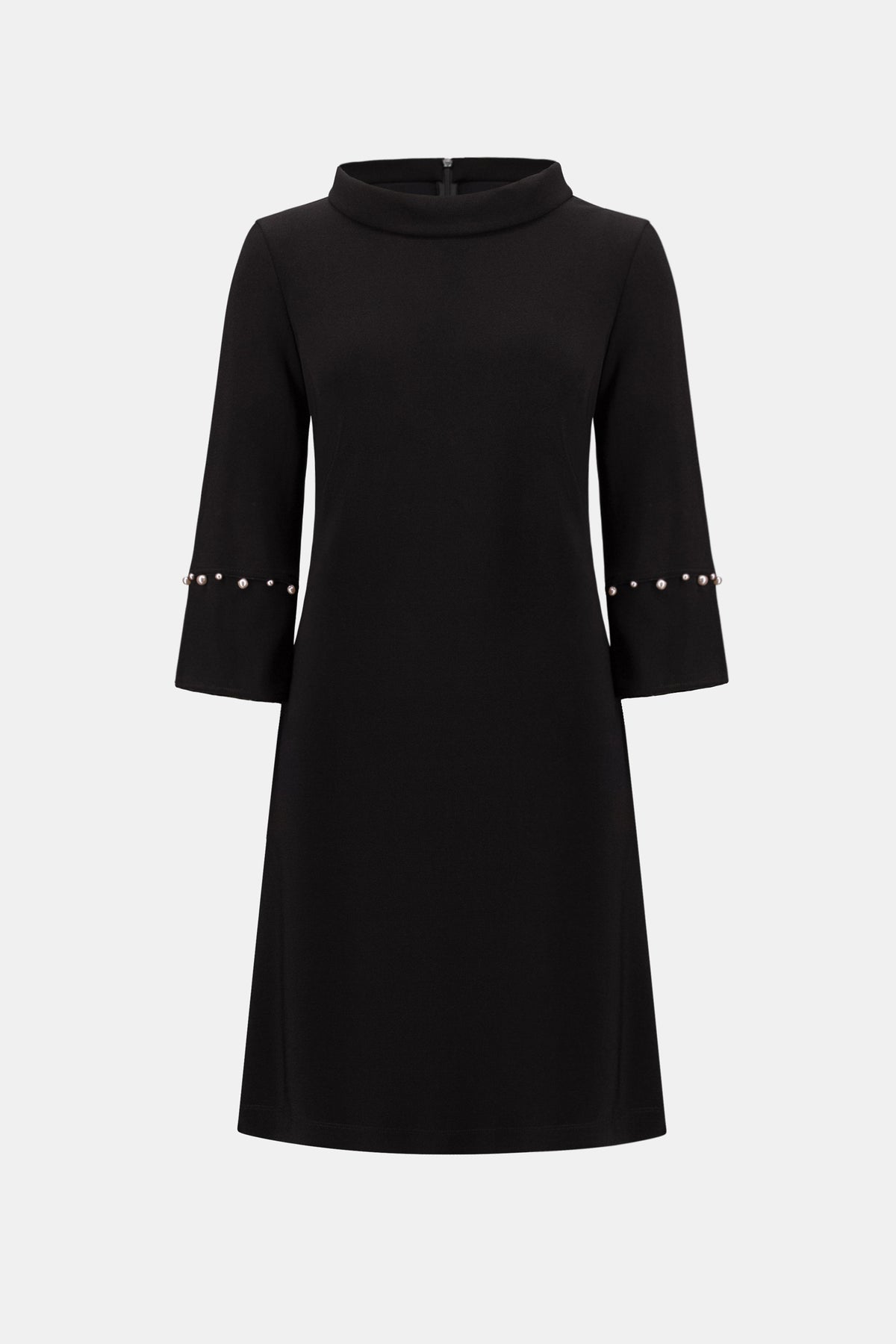 Joseph Ribkoff Silky Knit A-Line Dress With Pearl Detail - 263115 – produktbilde 5