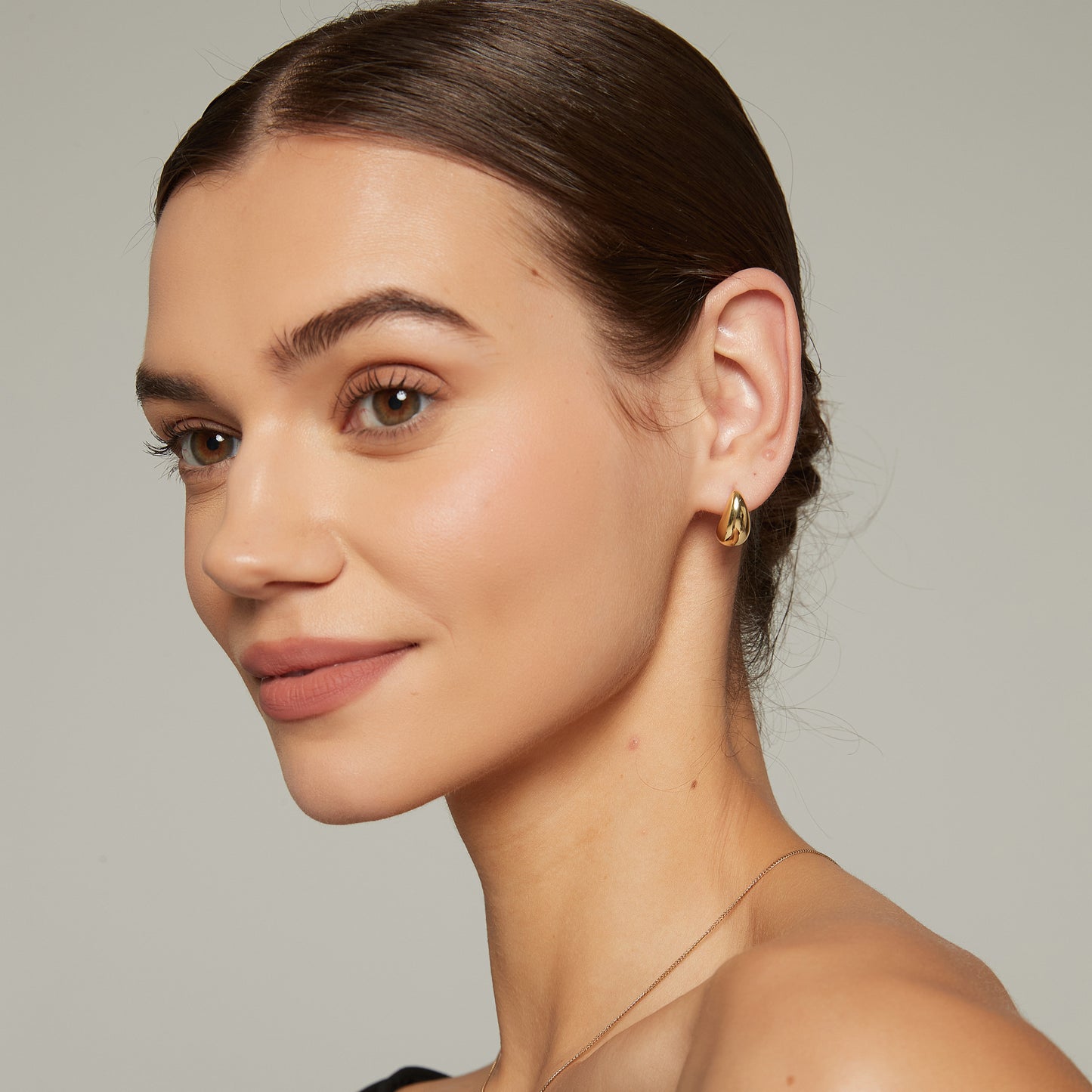 ByJolima Corinne Small Earring Gold – produktbilde 3