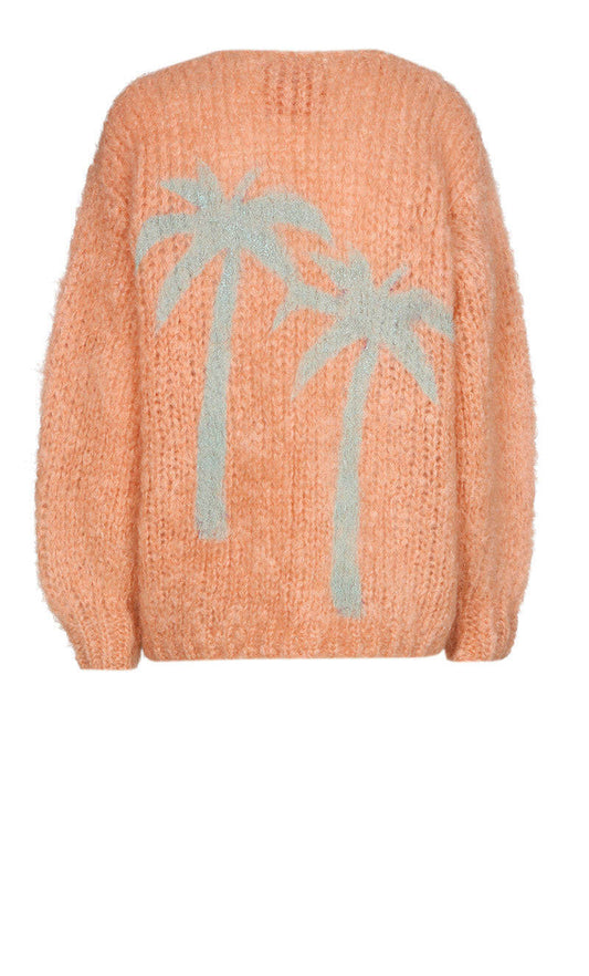 Les Tricots D`O Charlotte Cardigan Peach/Mint