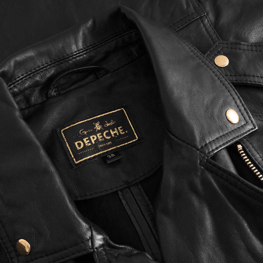 Depeche Noora Biker Jacket Black