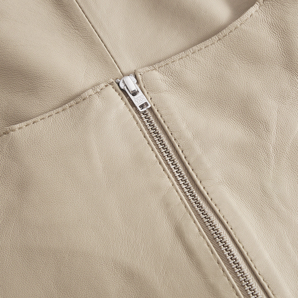 Depeche Sandra Skinnbluse Beige
