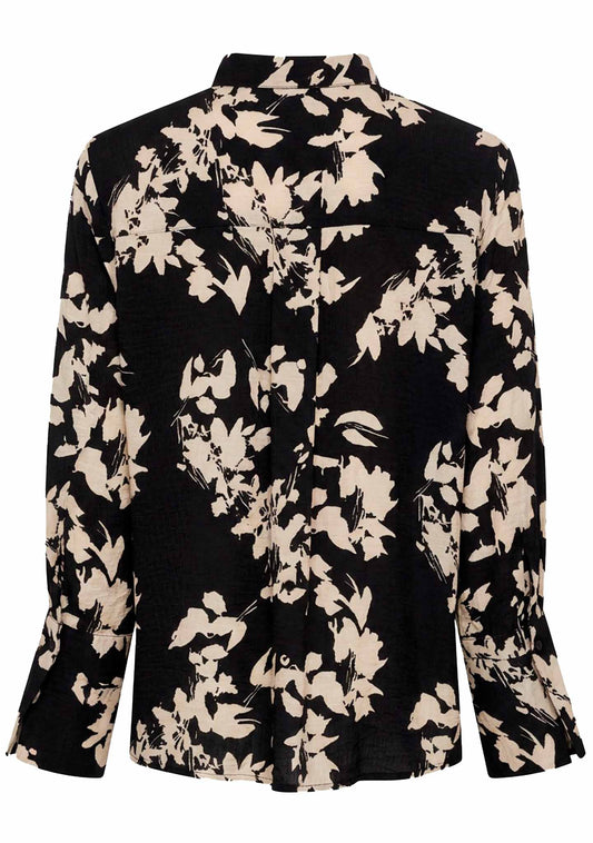 Isay Ane Shirt Black w/Cream