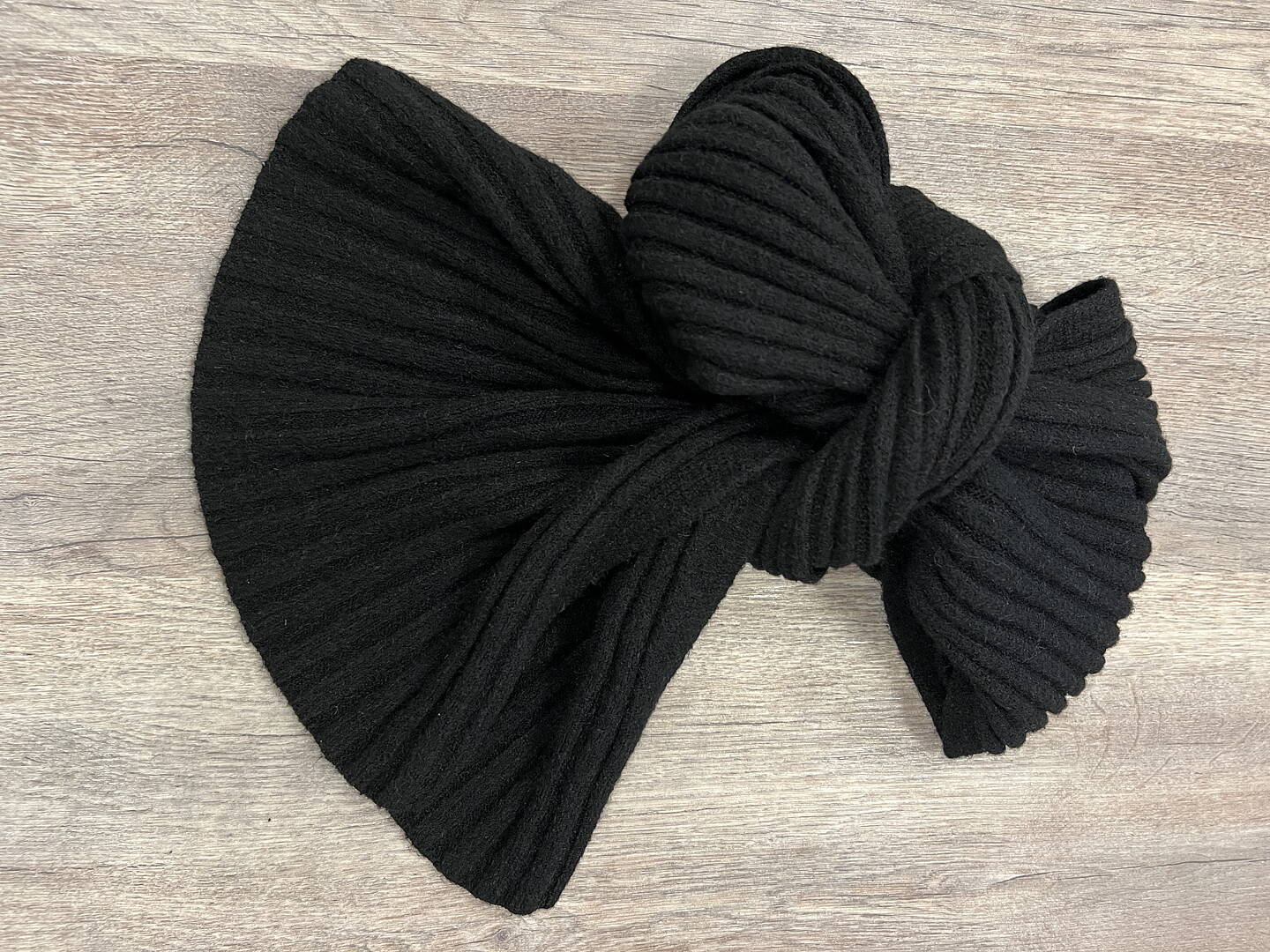 Stajl Strikke Skjerf - Black