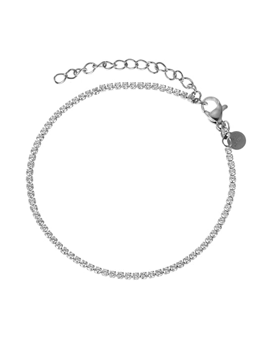 ByJolima Cloé Tennisbracelet Silver