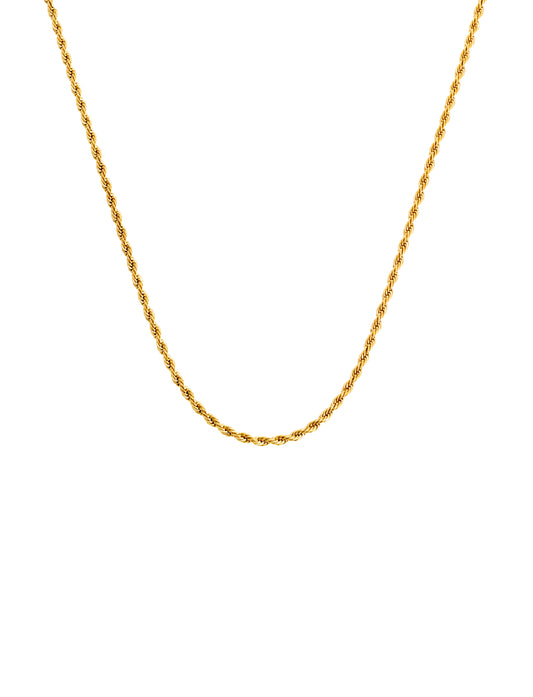 ByJolima Rope Necklace Gold
