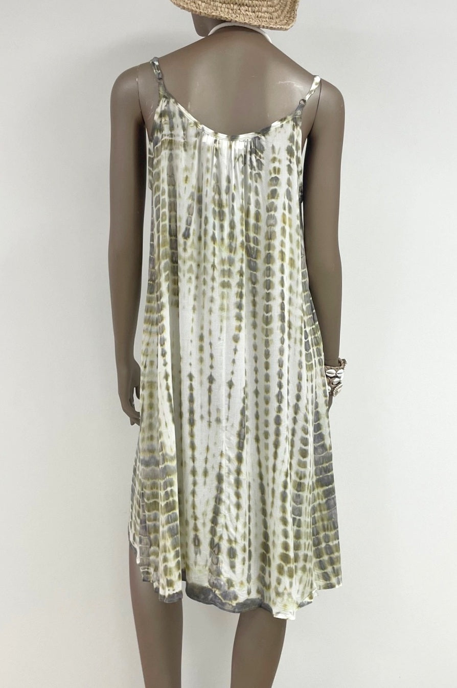 Hot Lava Anna Short Kjole Moonstone Army