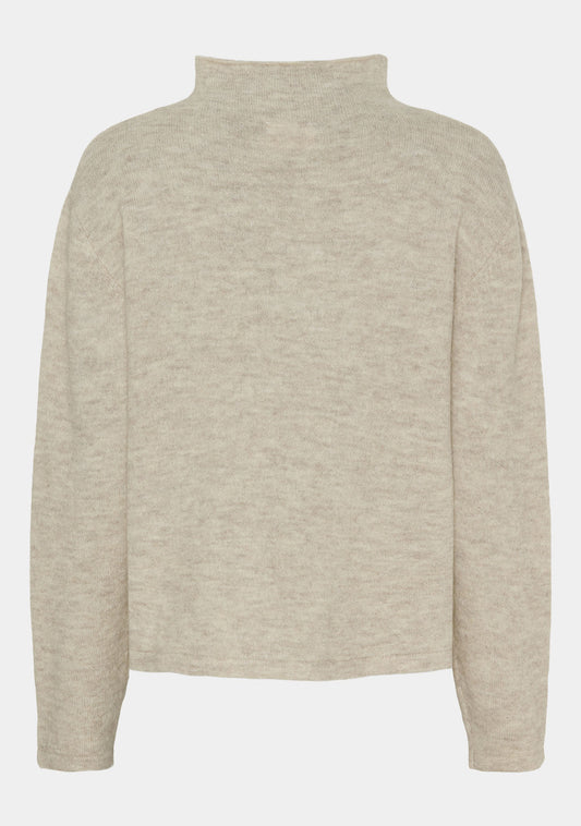 Isay Anna Highneck Pullover Smokey
