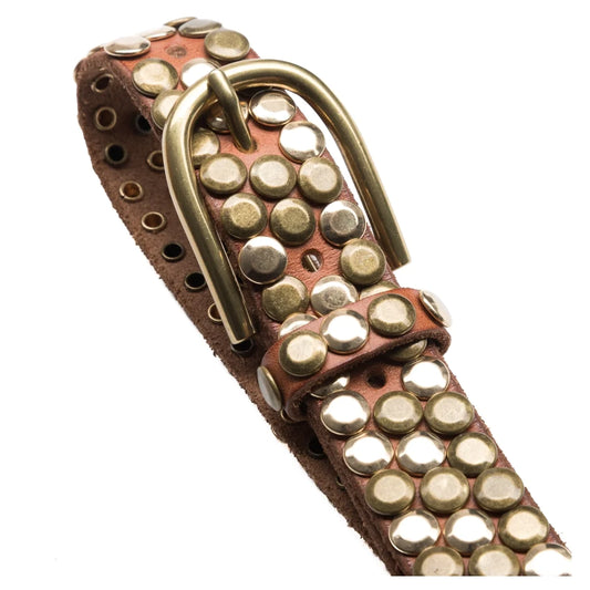 Depeche Jeans Belt Cognac/Brass