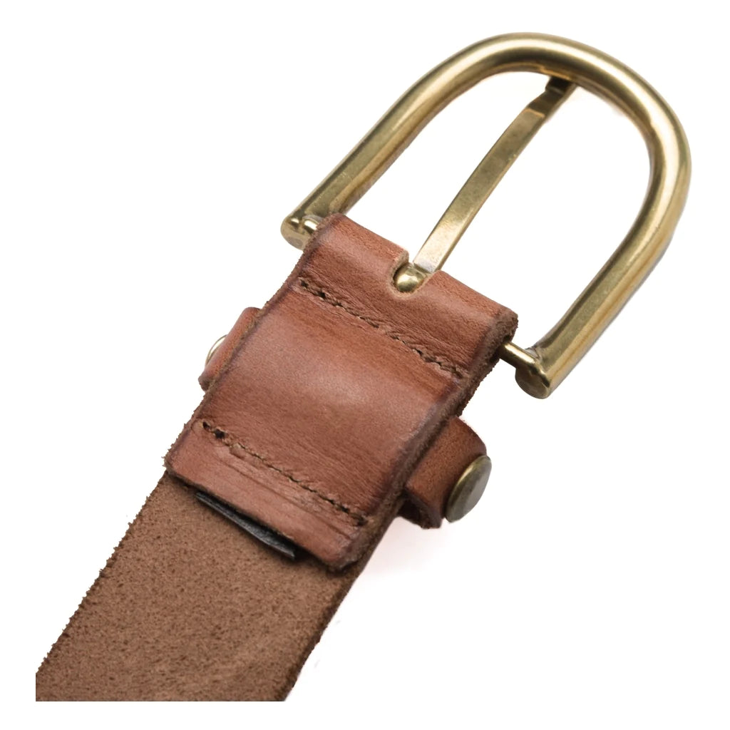 Depeche Jeans Belt Cognac/Brass