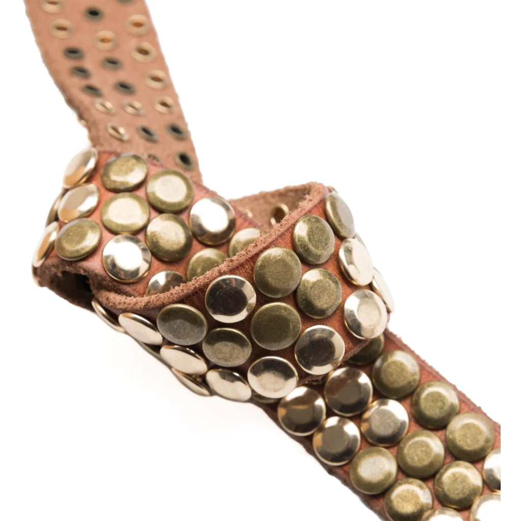 Depeche Jeans Belt Cognac/Brass