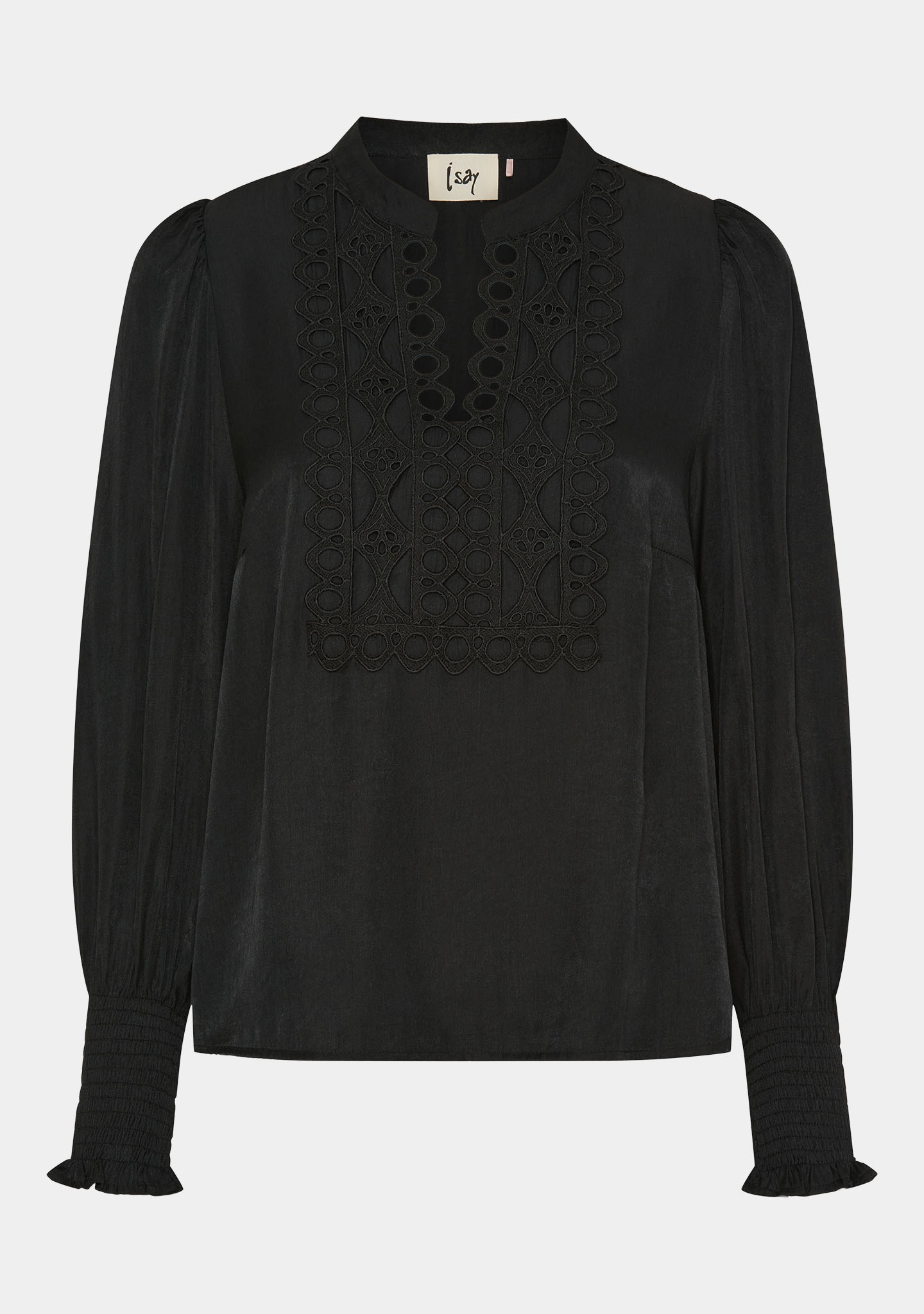 Isay Emily Bluse Black